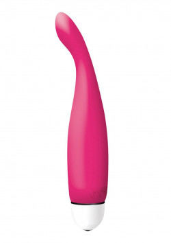 Розовый вибратор Findus Comfort - 15,7 см.