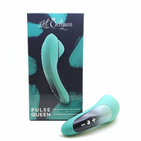 Мятный инновационный вибромассажёр Pulse Queen Мятный инновационный вибромассажёр Pulse Queen