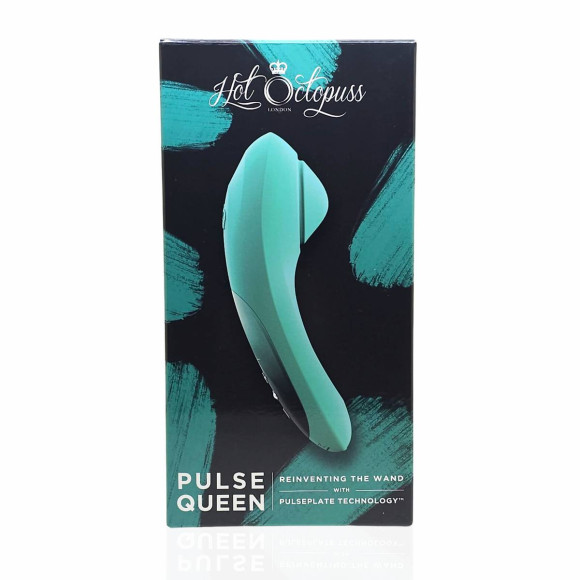 Мятный инновационный вибромассажёр Pulse Queen Мятный инновационный вибромассажёр Pulse Queen