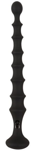 Черная анальная ёлочка Magic Anal Wand - 26,9 см.