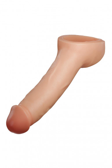Телесная насадка-удлинитель Thrive 8.75 Inch Realistic Penis Extender Sleeve - 22,2 см. Телесная насадка-удлинитель Thrive 8.75 Inch Realistic Penis Extender Sleeve - 22,2 см.