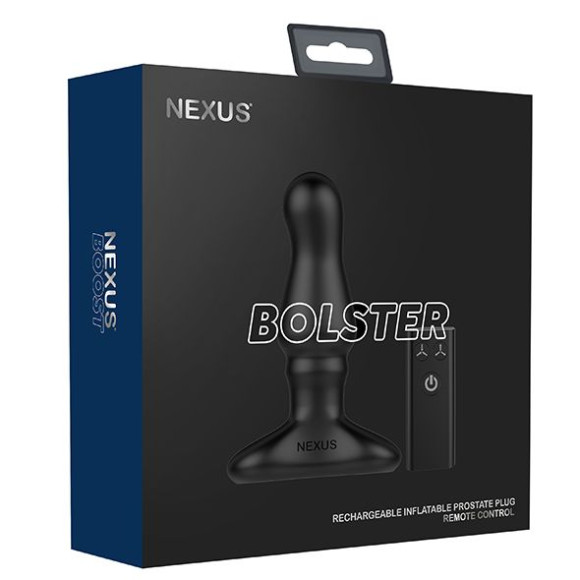 Черный вибростимулятор простаты Nexus Bolster - 12,3 см. Черный вибростимулятор простаты Nexus Bolster - 12,3 см.