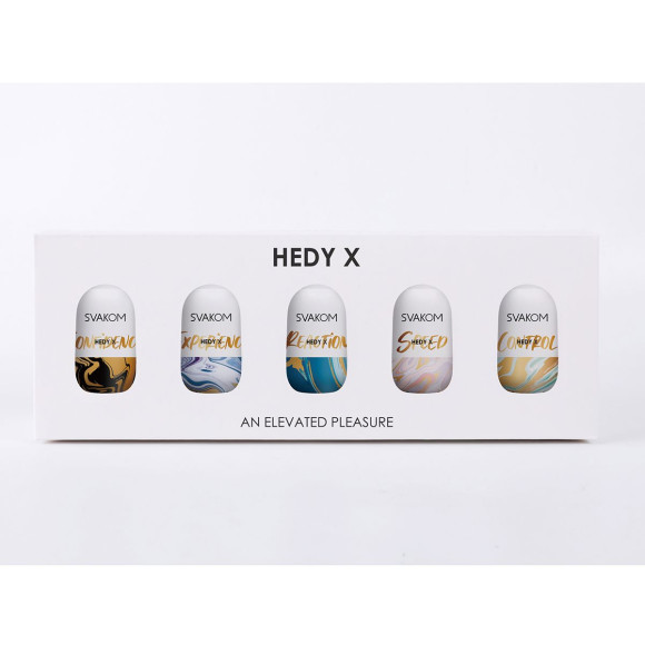 Набор из 5 мастурбаторов Hedy X5 Mixed Набор из 5 мастурбаторов Hedy X5 Mixed