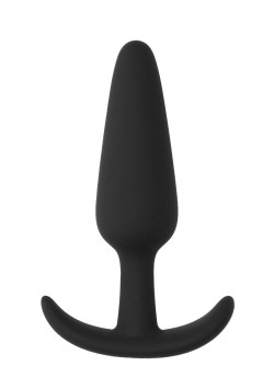 Черная анальная пробка для ношения Slim Butt Plug - 8,3 см. Черная анальная пробка для ношения Slim Butt Plug - 8,3 см.