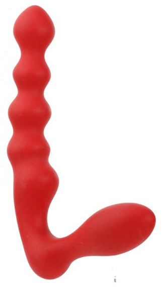 Красный силиконовый стимулятор PURRFECT SILICONE - 19 см. Красный силиконовый стимулятор PURRFECT SILICONE - 19 см.