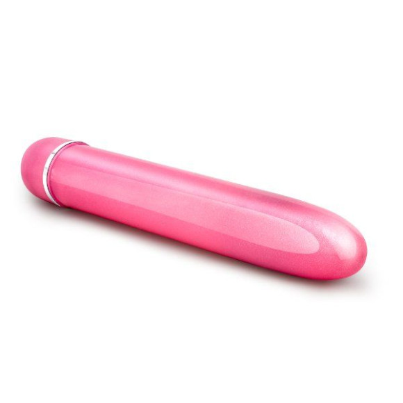 Розовый тонкий классический вибратор Slimline Vibe - 17,8 см. Розовый тонкий классический вибратор Slimline Vibe - 17,8 см.