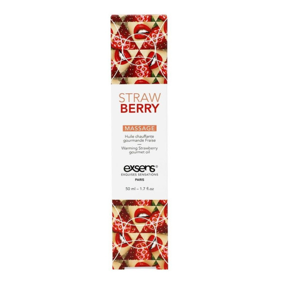 Разогревающее массажное масло с ароматом клубники Gourmet Strawberry - 50 мл. Разогревающее массажное масло с ароматом клубники Gourmet Strawberry - 50 мл.
