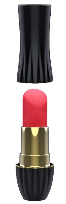 Клиторальный стимулятор-помада LIPSTICK - 9,3 см. Клиторальный стимулятор-помада LIPSTICK - 9,3 см.