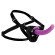 Лиловый поясной страпон Navigator Silicone G-Spot Dildo with Harness - 17,8 см. Лиловый поясной страпон Navigator Silicone G-Spot Dildo with Harness - 17,8 см.