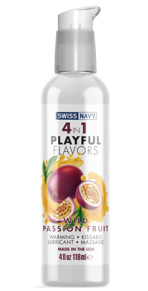Массажный гель 4-в-1 Wild Passion Fruit с ароматом маракуйи - 118 мл. Массажный гель 4-в-1 Wild Passion Fruit с ароматом маракуйи - 118 мл.