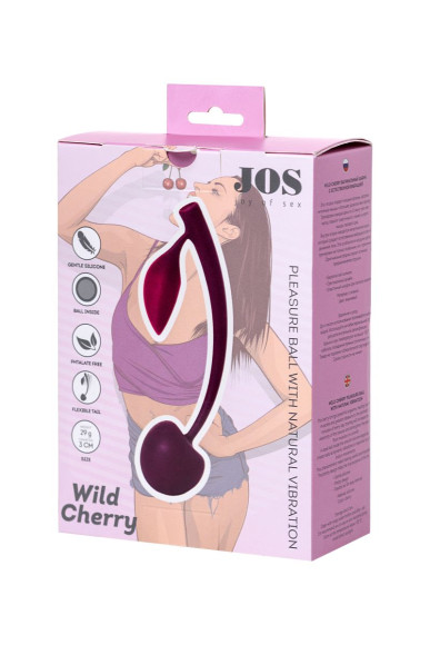 Бордовая вагинальная вишенка WILD CHERRY - 13 см. Бордовая вагинальная вишенка WILD CHERRY - 13 см.