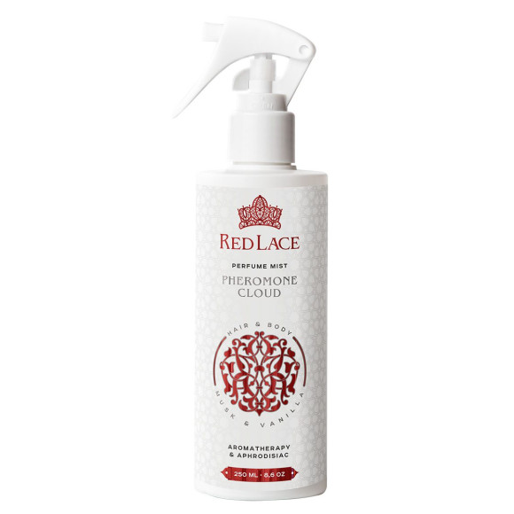 Мист для тела и белья с феромонами Red Lace Pheromone Cloud - 250 мл. Мист для тела и белья с феромонами Red Lace Pheromone Cloud - 250 мл.