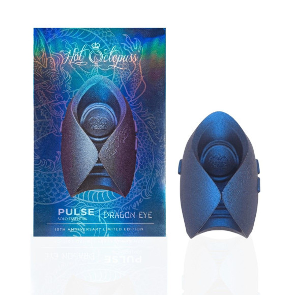 Синий инновационный мужской осциллятор Pulse Solo Essential Dragon Eye Синий инновационный мужской осциллятор Pulse Solo Essential Dragon Eye