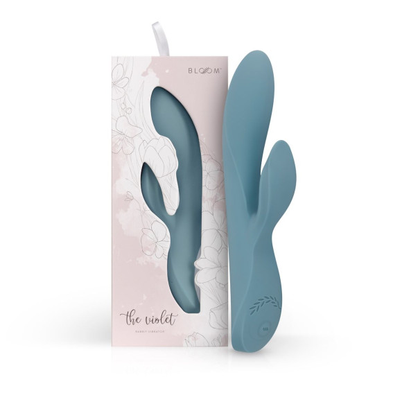 Вибратор с клиторальным стимулятором The Violet Rabbit Vibrator - 20 см. Вибратор с клиторальным стимулятором The Violet Rabbit Vibrator - 20 см.