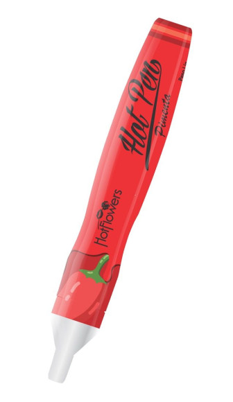 Ручка для рисования на теле Hot Pen со вкусом острого перца Ручка для рисования на теле Hot Pen со вкусом острого перца