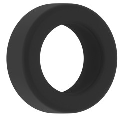 Чёрное эрекционное кольцо Cockring No.39 Чёрное эрекционное кольцо Cockring No.39