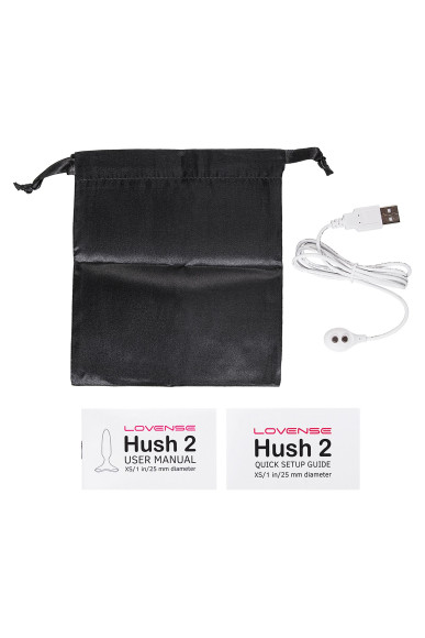 Черная анальная втулка Hush 2 (XS) - 12,1 см. Черная анальная втулка Hush 2 (XS) - 12,1 см.