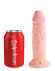 Телесный фаллоимитатор на присоске 6 Triple Density Cock - 18,4 см. Телесный фаллоимитатор на присоске 6 Triple Density Cock - 18,4 см.