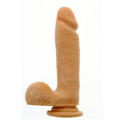 Крупный реалистичный фаллоимитатор REALSTUFF REAL FEELING DONG 9INCH - 22,8 см.