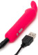 Розовая вибропуля с ушками Rechargeable Rabbit Ears Bullet Vibrator Розовая вибропуля с ушками Rechargeable Rabbit Ears Bullet Vibrator