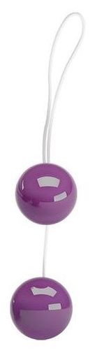 Фиолетовые вагинальные шарики Twins Ball Фиолетовые вагинальные шарики Twins Ball
