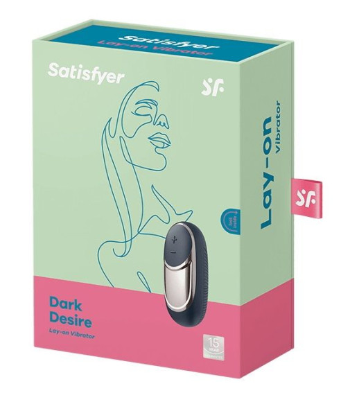 Черный вибромассажер Satisfyer Dark Desire Черный вибромассажер Satisfyer Dark Desire