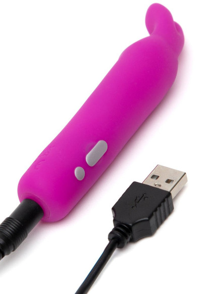 Лиловая вибропуля с ушками Rechargeable Rabbit Ears Bullet Vibrator Лиловая вибропуля с ушками Rechargeable Rabbit Ears Bullet Vibrator