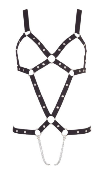 Эластичное боди с цепочками Bad Kitty Strap Body Эластичное боди с цепочками Bad Kitty Strap Body