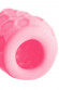 Розовый рельефный мастурбатор Flaff Розовый рельефный мастурбатор Flaff