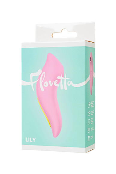 Розовый вакуумный стимулятор Lily Розовый вакуумный стимулятор Lily