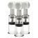 Набор из 3 помп для клитора и сосков Max Twist Clit and Nipple Triple Sucker Set