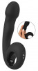 Черный силиконовый вибратор G & P-Spot Vibrator - 16,8 см. Черный силиконовый вибратор G & P-Spot Vibrator - 16,8 см.