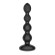 Черная анальная виброёлочка Nexus Tornado Beaded Probe с функцией вращения