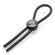 Тёмно-серое эрекционное кольцо с зажимом Again and Again Adjustable Cock Ring Тёмно-серое эрекционное кольцо с зажимом Again and Again Adjustable Cock Ring