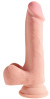 Телесный фаллоимитатор на присоске 7.5  Triple Density Cock - 22,9 см.