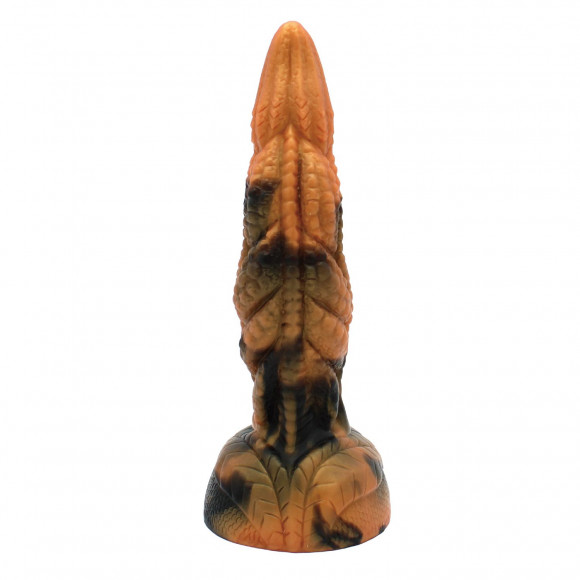 Силиконовый фантазийный фаллоимитатор Tyrannosaurus - 20,5 см.