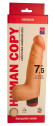 Телесный вибромассажёр HUMAN COPY 7,5 - 19 см. Телесный вибромассажёр HUMAN COPY 7,5 - 19 см.