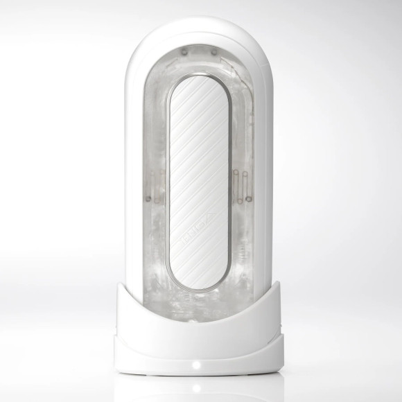 Белый мастурбатор Tenga Flip Zero Gravity с вибрацией Белый мастурбатор Tenga Flip Zero Gravity с вибрацией