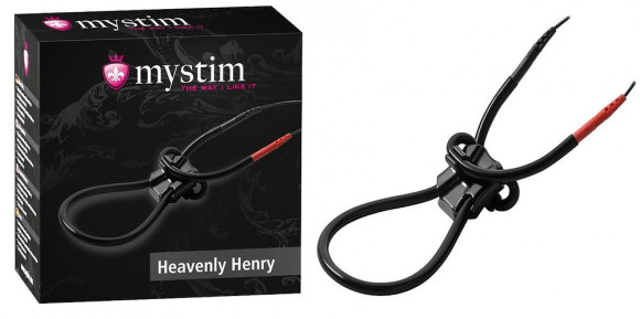 Эрекционное лассо для электростимуляции HEAVENLY HENRY Эрекционное лассо для электростимуляции HEAVENLY HENRY