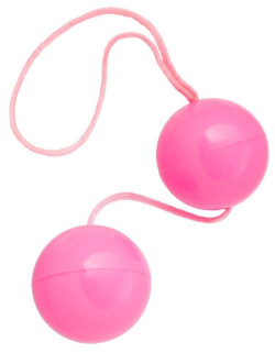 Розовые вагинальные шарики BI-BALLS Розовые вагинальные шарики BI-BALLS