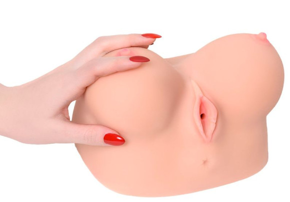 Полуторс Juliana Breast в виде груди с вибровагиной Полуторс Juliana Breast в виде груди с вибровагиной
