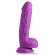 Фиолетовый фаллоимитатор на присоске 8.25 Dildo with Balls - 22,8 см. Фиолетовый фаллоимитатор на присоске 8.25 Dildo with Balls - 22,8 см.