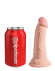 Телесный фаллоимитатор на присоске 5  Triple Density Cock - 15,24 см.