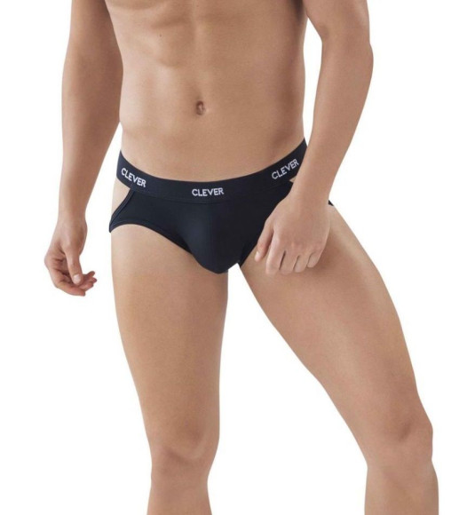 Черные мужские трусы-джоки Venture Jockstrap Черные мужские трусы-джоки Venture Jockstrap