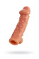 Телесная насадка на фаллос с отверстием для мошонки Cock Sleeve 002 Size M - 15,6 см. Телесная насадка на фаллос с отверстием для мошонки Cock Sleeve 002 Size M - 15,6 см.