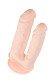 Телесный анально-вагинальный вибратор RealStick Silicone Jason M - 18 см. Телесный анально-вагинальный вибратор RealStick Silicone Jason M - 18 см.