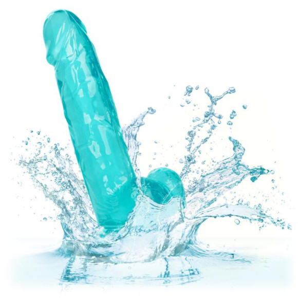 Голубой фаллоимитатор Size Queen 6 - 20,25 см. Голубой фаллоимитатор Size Queen 6 - 20,25 см.