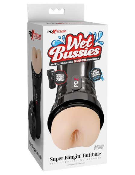 Мастурбатор-анус в колбе Super Banging Butthole Мастурбатор-анус в колбе Super Banging Butthole