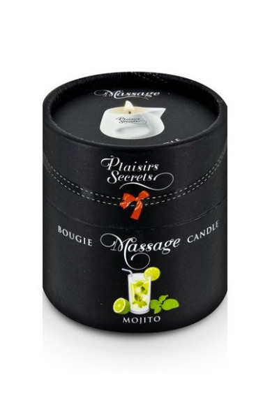 Массажная свеча с ароматом мохито Bougie de Massage Mojito - 80 мл. Массажная свеча с ароматом мохито Bougie de Massage Mojito - 80 мл.