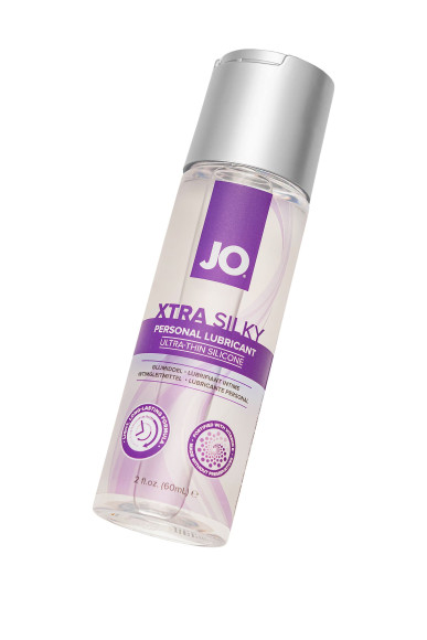 Лубрикант на силиконовой основе JO Xtra Silky - 60 мл. Лубрикант на силиконовой основе JO Xtra Silky - 60 мл.